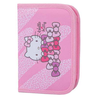 Školský peračník jednoposchodový Hello Kitty Sweet Leopard GRS Baagl