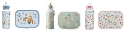 Olovrantový set (fľaša 400 ml+box) Little Dutch
