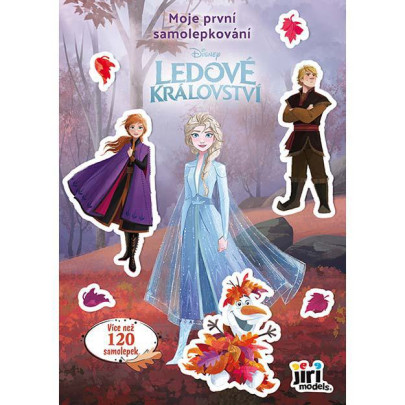 Moje prvé samolepkovanie Ľadové kráľovstvo