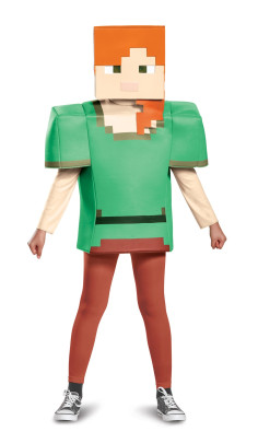 Minecraft kostým Alex, 4 - 6 rokov