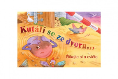 Knižka Kutálí sa z dvora 24 x 16 cm