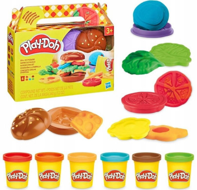 Malé lahôdky, hamburger PlayDoh