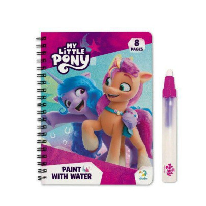 Kúzelné maľovanie vodou My little pony + štetec