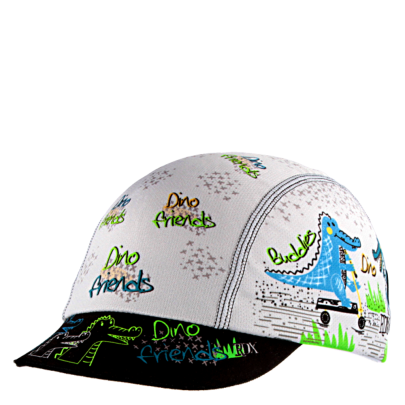 Funkčná letná šiltovka Coolmax Dino Friends RDX s UV fitrom 40+