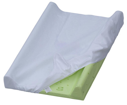 Nepriepustné prestieradlo na prebaľovaciu podložku s tvrdou vložkou 80 x 50 cm biele