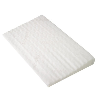 Dojčenský vankúš - klin New Baby basic 59x37 cm do postieľky biely