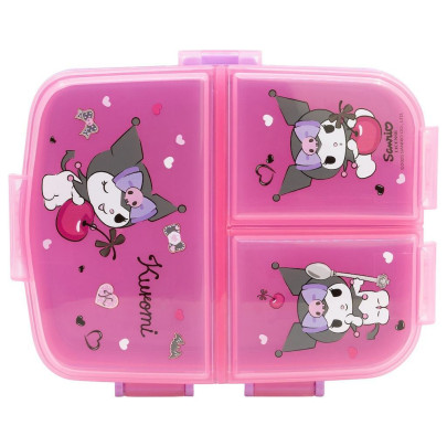 Olovrantový box s priehradkami 550 ml Kuromi