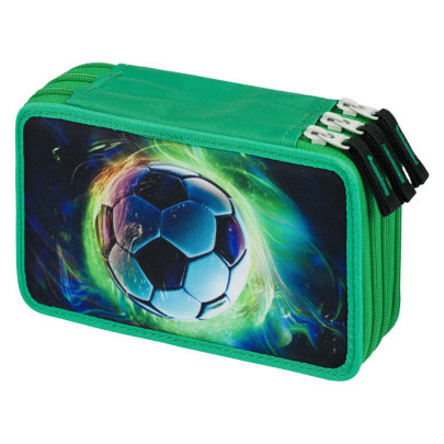 Školský peračník trojposchodový Futbal Lopta Baagl