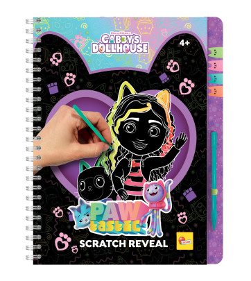 Scretch reveal labkový Gabby's Dollhouse