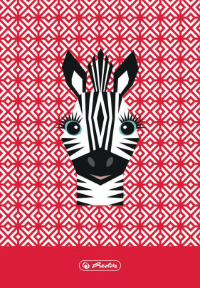 Dosky na písmená A4, zebra