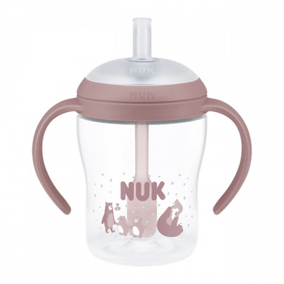 Dojčenská fľaša na učenie so slamkou 150 ml NUK Perfect Match