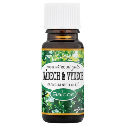Nádych & Výdych 10 ml - esenciálny olej Saloos