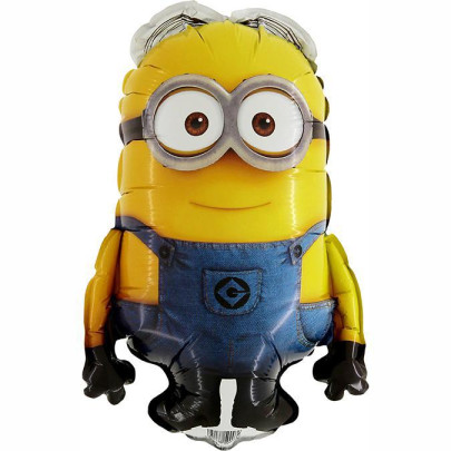Fóliový balónik Mimoni Dave 35 cm - mini balónik na tyčku