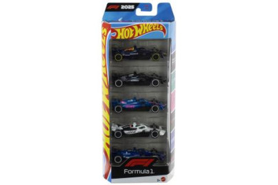 Hot Wheels 5 ks angličák - Formula 1 Jln11
