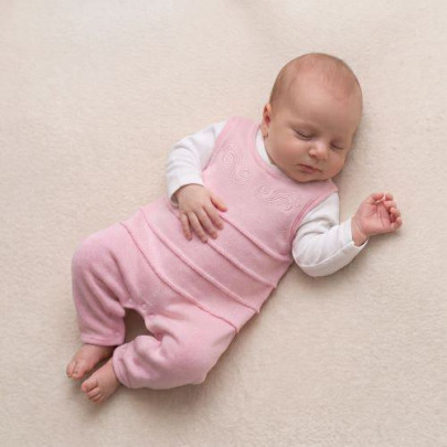 Bavlnená dupačky Voda ružová Baby Service