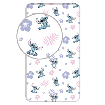 Prestieradlo Lilo and Stitch 90 x 200 + 25 cm Jerry Fabrics