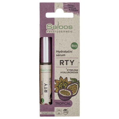 Bio Hydratačné sérum na pery Tropical 7 ml Saloos