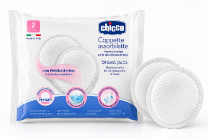 Tampóny 2 ks antibakteriálne Chicco