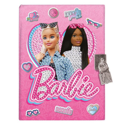 Diamantový denník Barbie Totum
