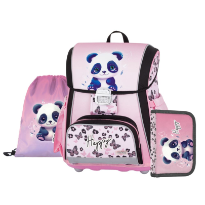 Školská súprava 3 ks Premium Panda