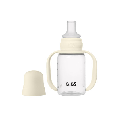 Detská fľaša so silikónovým náustkom 150 ml Bibs