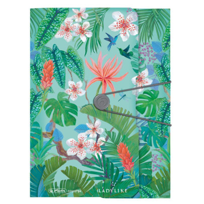 Dosky s gumou A4 Ladylike, Jungle