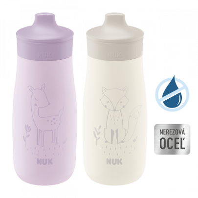 Fľaša Mini-Me Sip nerez 300 ml 9m+ Nuk