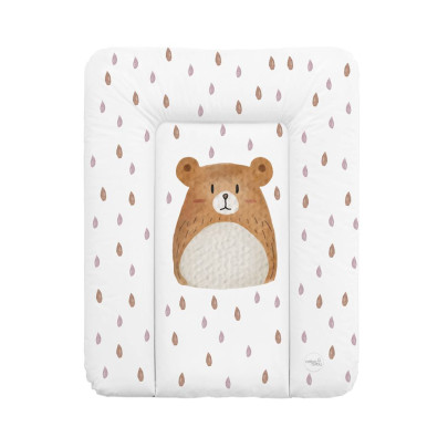 Podložka prebaľovacia mäkká malá 50 x 70 cm Basic Ceba Bear Buddy