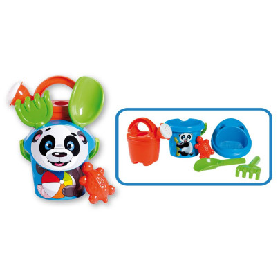 Androni Sada na piesok panda s kanvičkou - malá Androni