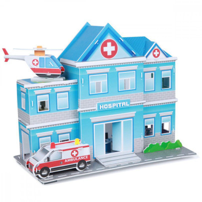 3D puzzle - Nemocnica Fiesta Crafts