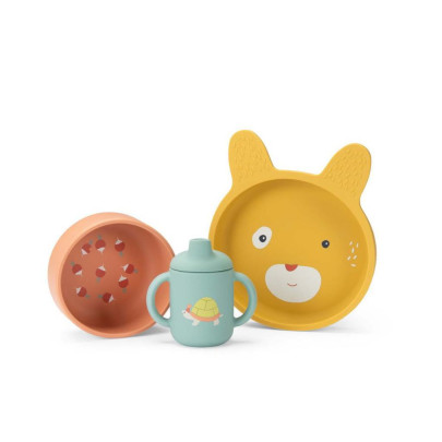 Set riadu Trois Petits Lapins Moulin Roty
