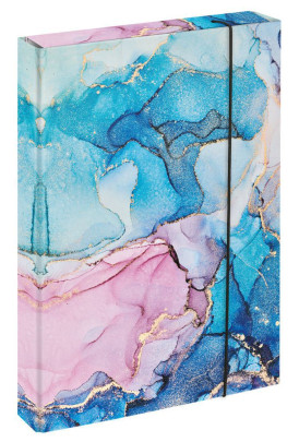 Dosky na školské zošity A4 Jumbo Marble Pink Baagl