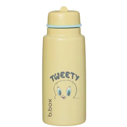 Nerezová termofľaša so slamkou 1 l Looney Tunes B.Box