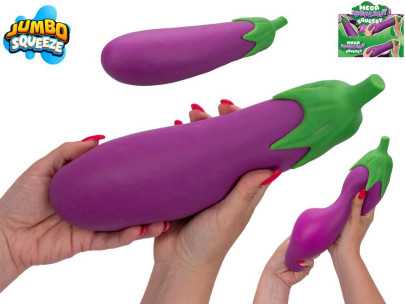 Mega squeeze baklažán strečový jumbo 27 cm