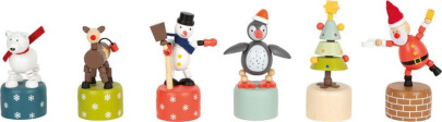 Vianočná a zimná tancujúca figúrka 1 ks Small foot