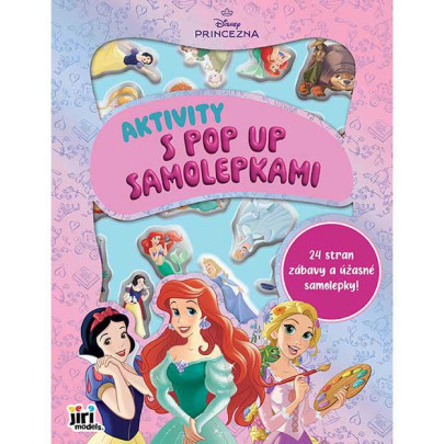 Aktivity s pop-up samolepkami Disney Princezné
