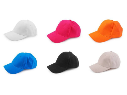 Bavlnená šiltovka unisex vhodná na dozdobenie