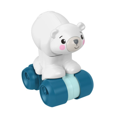Fisher Price jazdiaci ľadový medveď Mattel