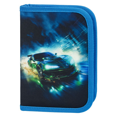 Školský peračník jednoposchodový Závodné auto Baagl