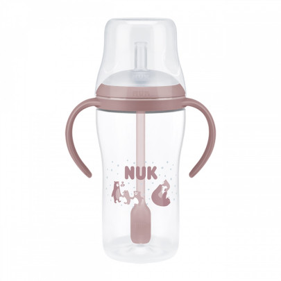 Dojčenská fľaša Perfect Match na učenie so slamkou Bear 260 ml NUK