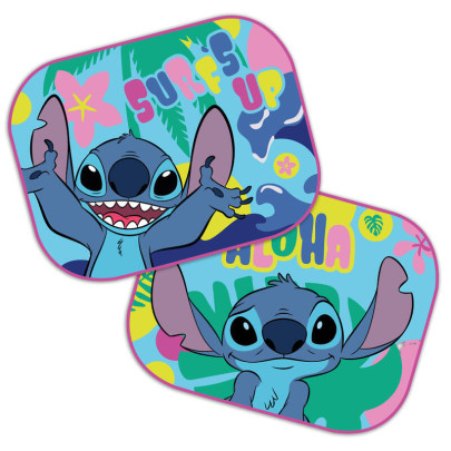 Slnečná clona na bočné okno Stitch 2 ks