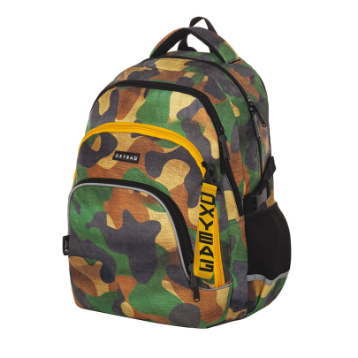 Študentský batoh OXY SCOOLER Camo
