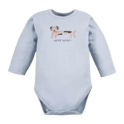 Body Puppy Playtime modré s dlhým rukávom Eevi