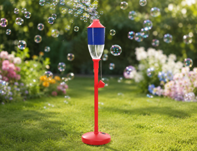 Bublifukovač lúč 132 cm na batérie so svetlom a náplňou 350 ml