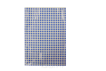 Obrus do výtvarnej výchovy 65 x 50 cm modro-bielej kocky