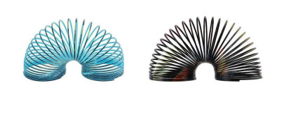 Špirála/pružina vesmír plast priemer 6,5 cm