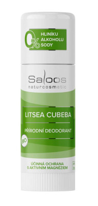 Litsea cubeba Bio prírodný dezodorant Saloos