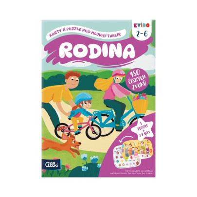 Kvído - Rodina: Karty a puzzle pre Hovoriaci tabak 2 Albi