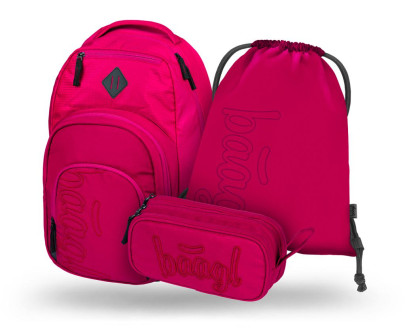 Set 3 Coolmate Ruby: batoh, peračník, sáčok Baagl
