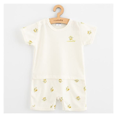 Dojčenský letný overal z organickej bavlny New Baby Olivy